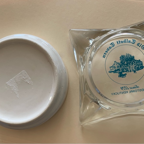 2-Vintage Ashtrays Tobaccoville Doral cigarette and Old Talbots Tavern KY - Picture 2 of 6